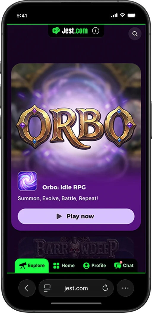 Orbo Idle RPG on Jest